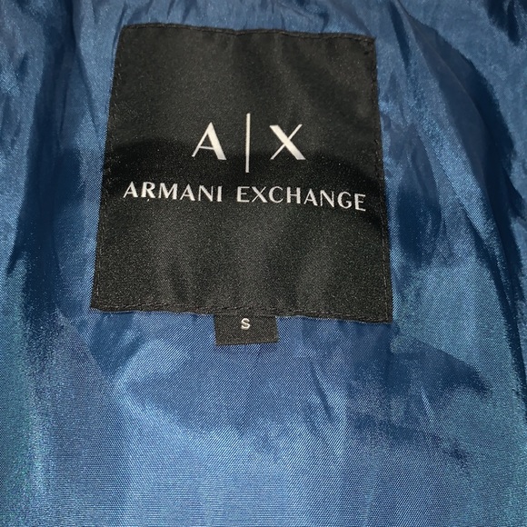 Armani Exchange Full-Zip Bomber Jacket S - Picture 3 of 4